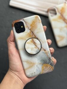 قاب موبایل آیفون ماربل سنگی ( 1041 ) - تصویر 2