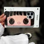 قاب گوشی دختر انیمه با چشمای کیوت (Imd Anime Kawa Eye Girl) - تصویر 4