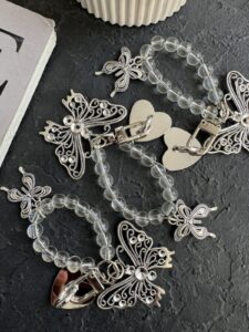 بند و آویز پروانه فلزی چسبی