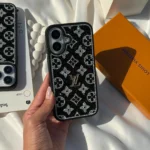 قاب ال وی نگین دار مشکی (Lv Diamond Black) - تصویر 3