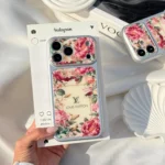 قاب گوشی ال وی کیس گلدار (Lv Floral White) - تصویر 3