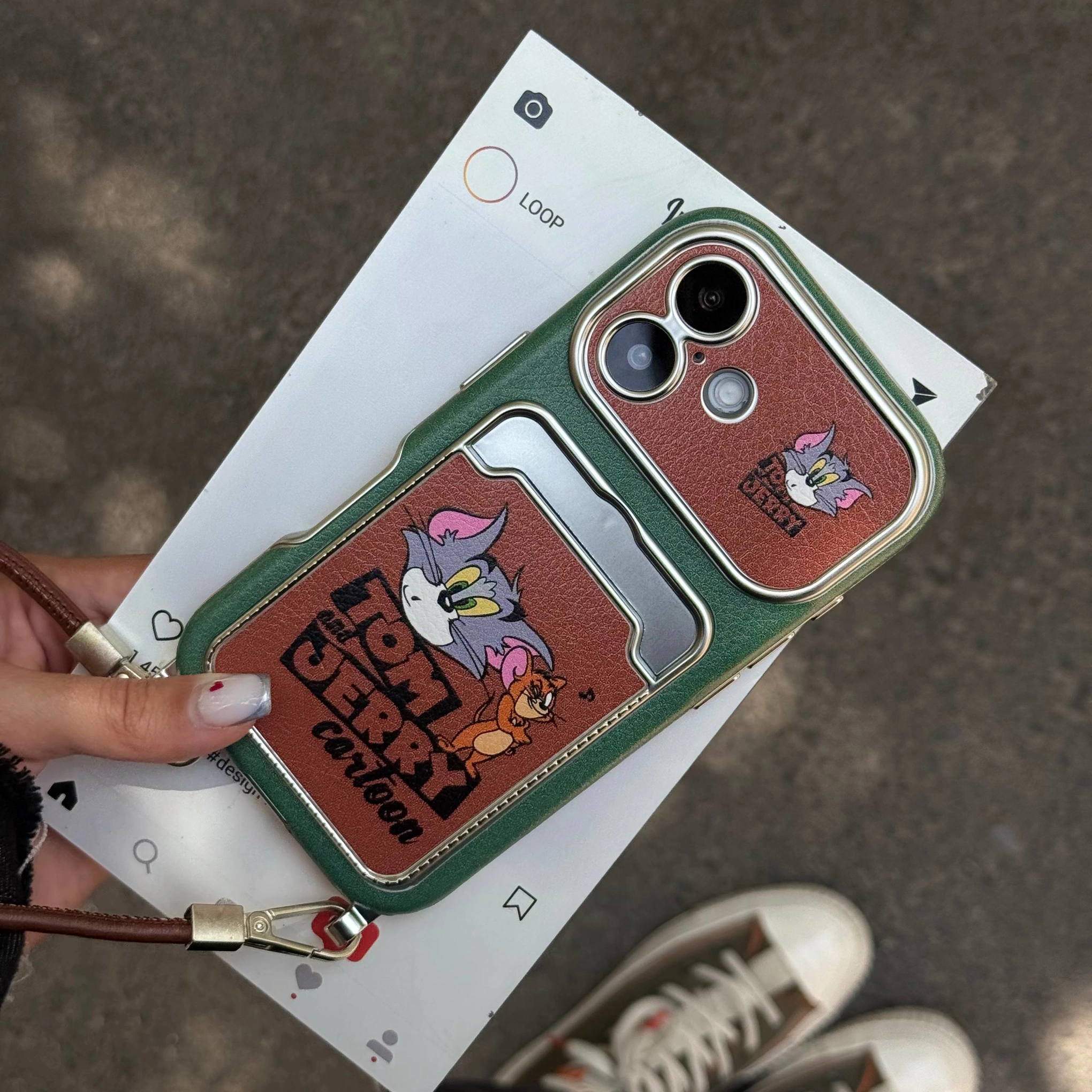 5c83d39f-6eb6-4f94-a9f5-8d7a93c44d52 قاب گوشی کلاسیکارد تام و جری (Classicard Tom & Jerry) - تصویر 1