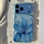 قاب گوشی لیلیوم آبی آیفون و سامسونگ و شیائومی(Imd Lily Blue) - تصویر 5